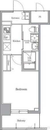 エルプレイス江坂IIの物件間取画像